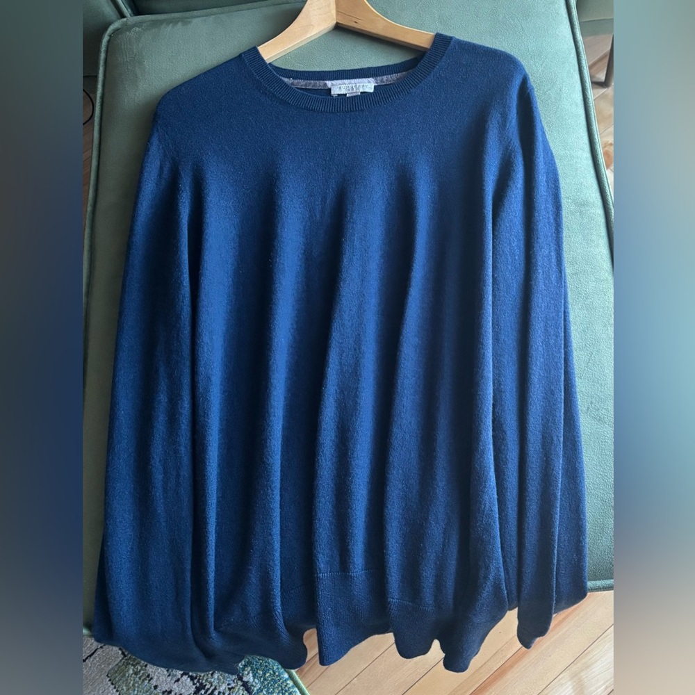 Burberry Navy Crewneck Sweater